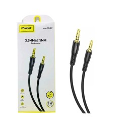 Foneng AUX Audio Cable BM22 3.5MM to 3.5MM Black Foneng AUX Audio Cable BM22 3.5MM to 3.5MM Black